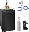 VEVOR Beer Kegerator, Dual Tap Draft