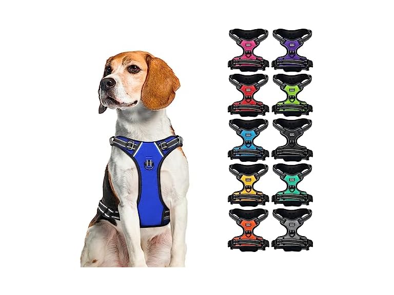 CollarDirect No Pull Reflective Dog Harness