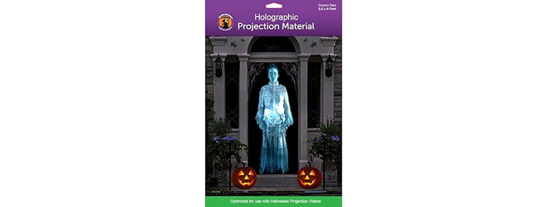 Holographic Rear Projection Screen