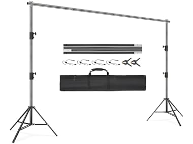 12 x 10 ft Heavy Duty Backdrop Stand, Height