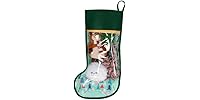 Fringe Studio Pet Toy, Happy Pawlidays Dog