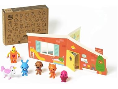 Sago Mini, Figurine Pack with 6 Toy Figures Set