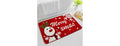 Cute Snowman Christmas Bathroom Rug
