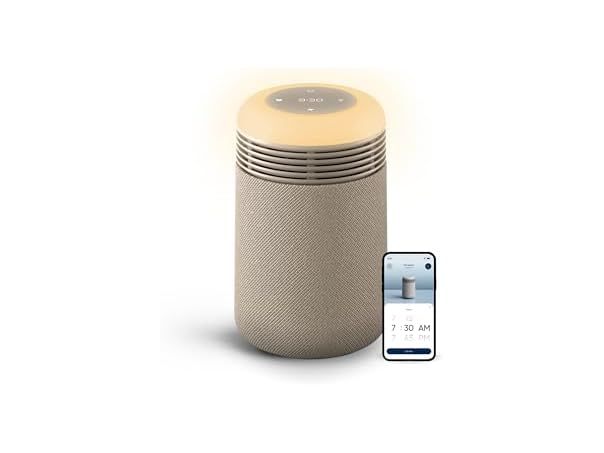 BLUEAIR HEPA Purifier & Sunrise Alarm Clock