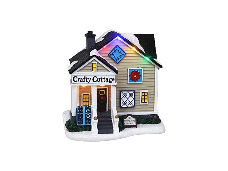 Christmas Village Crafty Cottage