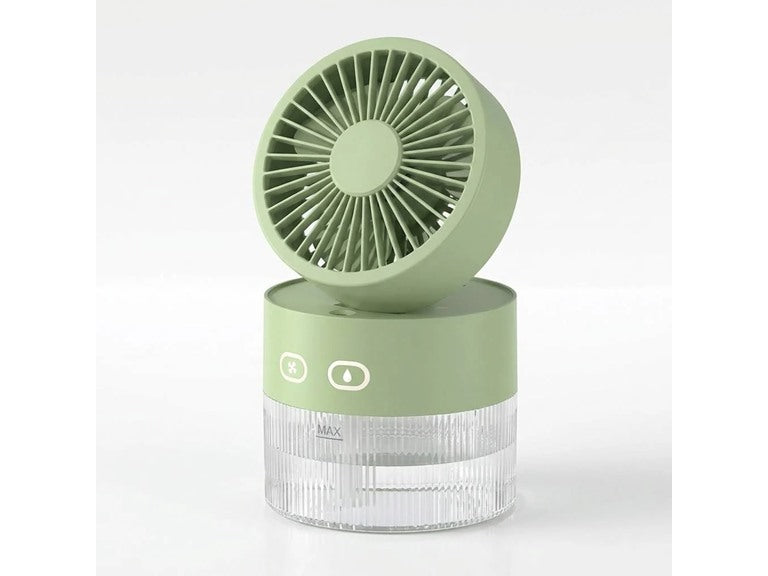 Mist Cooling Fan Compact Desktop Fan