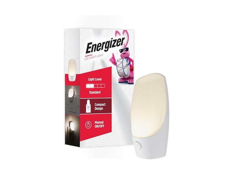 Energizer Manual On/Off LED Night Light