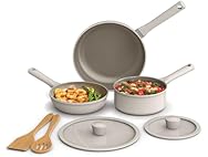 BELLA 7-Piece Cookware Evergood Nonstick Set