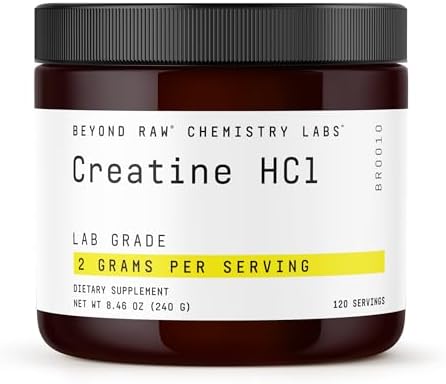 Beyond Raw Creatine HCl Powder120 Servings