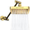 6" Square Rain Shower Head & Arm