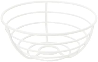 Spectrum Euro White Wire Fruit Basket 
