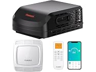 TURBRO Finnmark FM15H 15000 BTU RV AC, Black