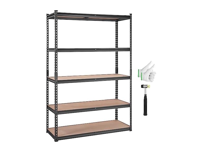 Storage Shelving Unit, 5-Tier Adjustable x48