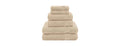 Textilia Set of 6 Bath Towel Set  Beige