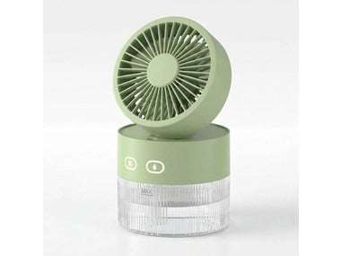 Mist Cooling Fan Compact Desktop Fan
