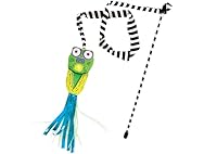 FatCat Tadpole Cat Wand Stuffed with Organic Catnip