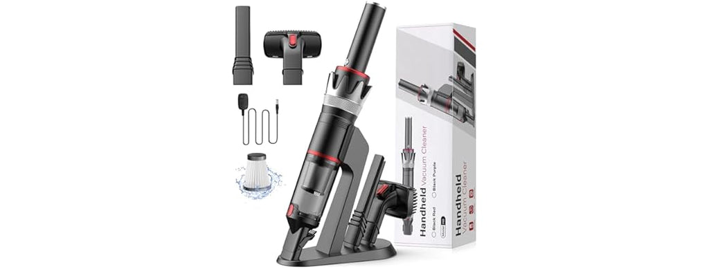 BSRCO Handheld Vacuum Cordless (Red)