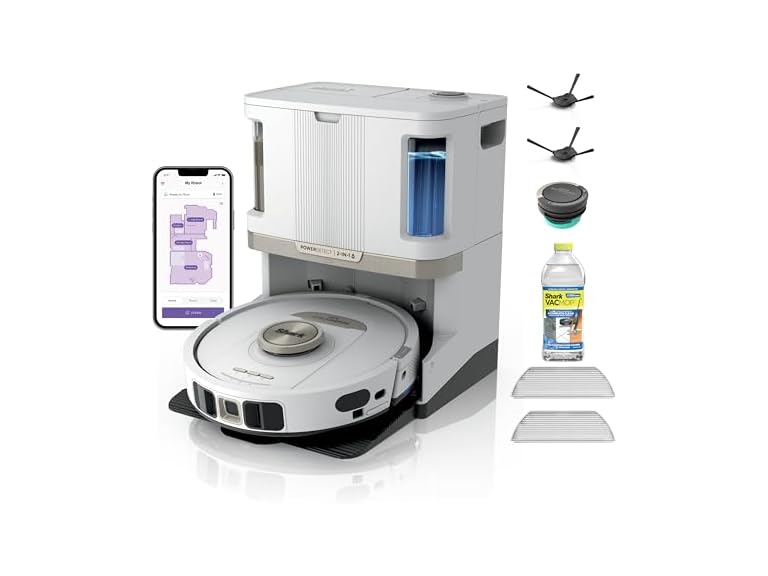 Shark Robot Vacuum & Mop, Self-Empty