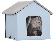 VEVOR Heated Cat House, Outdoor Kitty