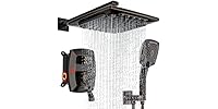 ELLO&ALLO Oil Rubbed Bronze Shower Faucet Set