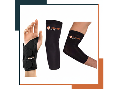 Copper Wrist And Elbow Support Combo