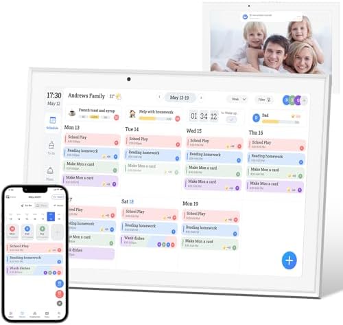 RINGCO 10.1" Digital Calendar and Planner