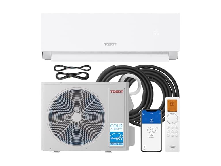 TOSOT 12,000 BTU 24.5 SEER2 Mini-Split AC