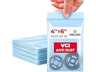 VCI Reclosable Poly Bags 4" x 6", Pack of 50