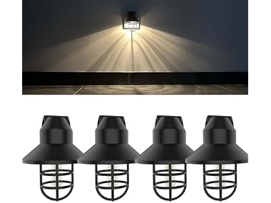 4 Pack Rustic Farmhouse Night Lights