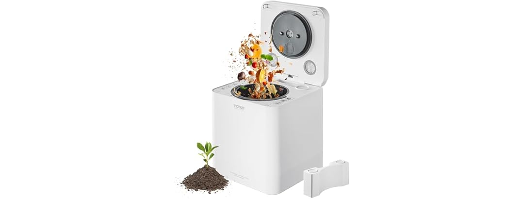 Kitchen Composter, 5 L Electric Composter for