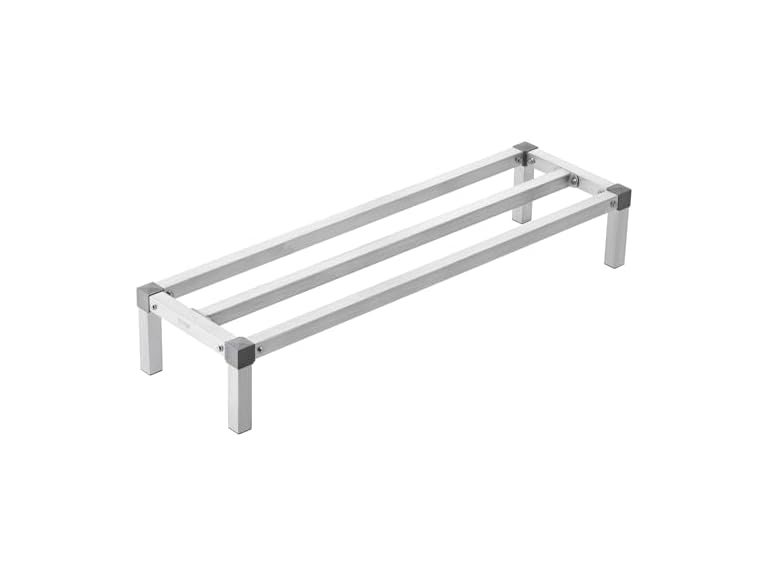 Aluminum Dunnage Rack, 48” x 14” Commercial Food