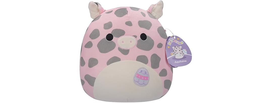 Squishmallows Original 12in Aquitaine The Pink Pig