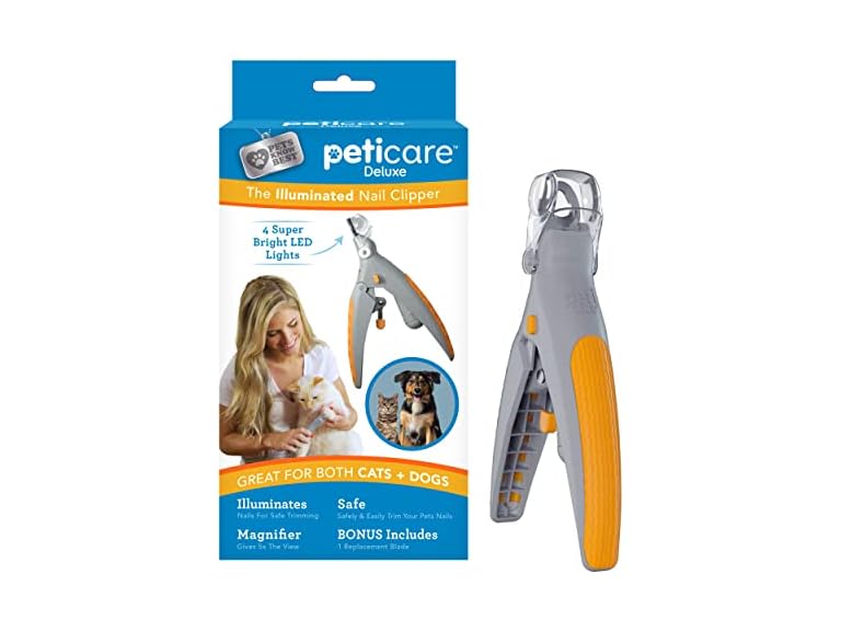 PetiCare Illuminated Dog & Cat Nail Clipper W