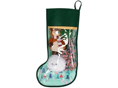 Fringe Studio Pet Toy, Happy Pawlidays Dog
