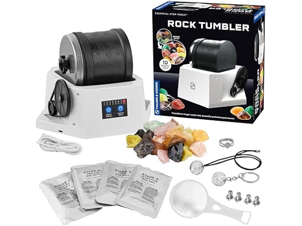 The Thames & Kosmos Rock Tumbler Essential STEM Tool
