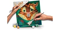 Ravensburger CreArt Do It Together: Tiger Paint‑by‑Number Kit