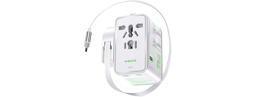 Wollzz 75W Tiny Universal Travel Adapter