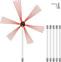 Chimney Sweep Kit 20FT Length, Chimney Brush Kit