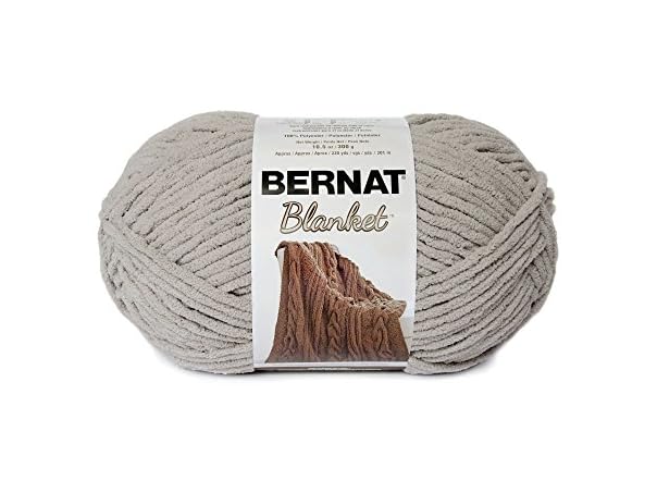Bernat Blanket Yarn, Pale Grey