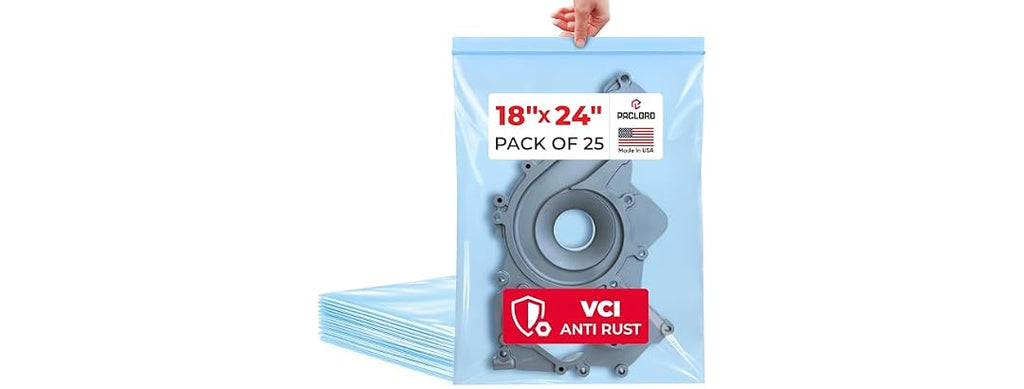 VCI Reclosable Poly Bags 18" x 24", Pack of 25