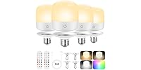 YoChoice T103 Rechargeable Light Bulb 4Pack