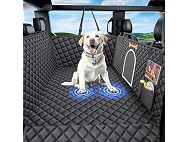 Waterproof Dog Car Seat Cover w/ Mesh