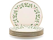 Lenox Holiday 6-Piece Dinner Plates Dinnerware Set