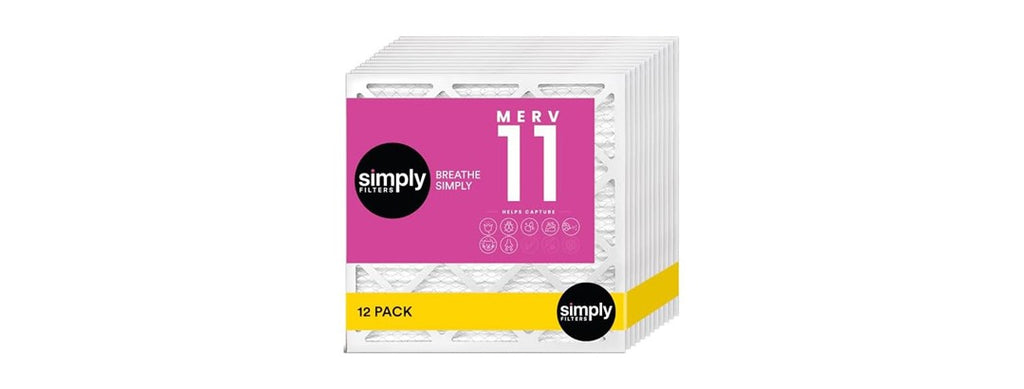 Simply Air Filter, MERV 11, MPR1000  12 Pack