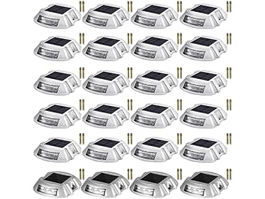 Driveway Lights 24-Pack Solar Driveway Lights