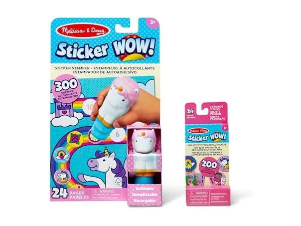 Melissa & Doug Sticker Wow! Unicorn Pad