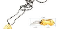 Portable Folding Knife Peanut-Shaped
