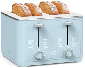 Martha Stewart 4 Slice Toaster 1800W, Sky