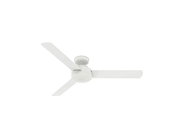 Hunter Fan 52" Matte White, 3 Blades
