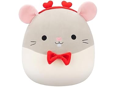 Squishmallows 14in Rusty The Grey Rat Large